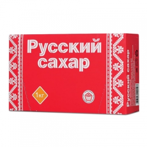 Сахар-рафинад Русский сахар, 1кг, картонная коробка. 241586 ― Кнопкару. Саранск