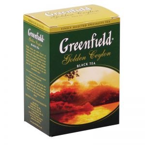 Чай Greenfield "Golden Ceylon", черный листовой, 100г. 0351-14-1 ― Кнопкару. Саранск