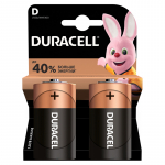 Батарейка Duracell Basic D (LR20) алкалиновая, 2BL. 5000394052512, 176946