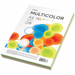 Бумага цветная OfficeSpace "Multicolor", А4, 80г/м², 200л., (10 цветов). MC_38237, 315734
