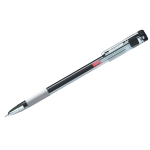 Ручка гелевая Berlingo "Standard" черная, 0,5мм, грип, игольчатый стержень. CGp_50011, 133525