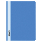 Папка-скоросшиватель пластик. OfficeSpace А4, 160мкм, голубая с прозр. верхом. 162560