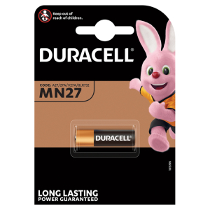 Батарейка Duracell MN27 (27A) 12V алкалиновая, 1BL. 5000394023352, 239294 ― Кнопкару. Саранск
