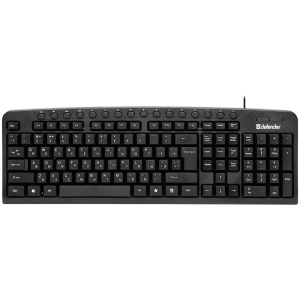 Клавиатура Defender Focus HB-470, мультимедийная, черный. 45470, 301066 ― Кнопкару. Саранск