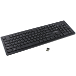 Клавиатура беспроводная Smartbuy 206, мультимедийная, USB, черная. SBK-206AG-K, 308166