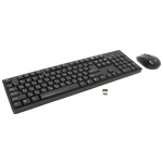 Комплект беспроводной клавиатура + мышь Defender "C-915", черный. 45915, 260537