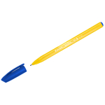 Ручка шариковая Luxor "InkGlide 100 Icy" синяя, 0,7мм, трехгран., оранжевый корпус. 16602OR/50 Bx   /  16602/50 Bx, 286862