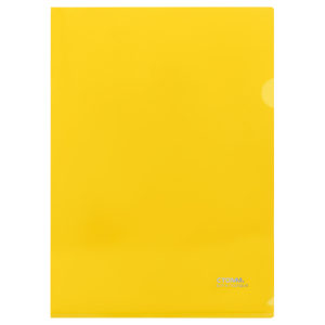 Папка-уголок СТАММ А4, 180мкм, пластик, непрозрачная, желтая. ММ-30931, 356778 ― Кнопкару. Саранск