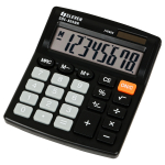 Калькулятор настольный Eleven SDC-805NR, 8 разр., двойное питание, 127*105*21мм, черный.339209