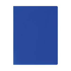 Папка с 10 вкладышами СТАММ А4, 9мм, 500мкм, пластик, синяя. ММ-32193, 343126 ― Кнопкару. Саранск