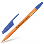 Ручка шариковая ErichKrause R-301 Orange Stick 0.7, цвет чернил синий. 43194, 141526