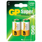 Батарейка GP Super C (LR14) 14A алкалиновая, BC2. GP 14A-2CR2