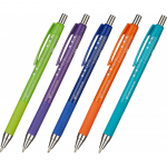 Ручка шариковая автоматическая Unomax TOP TEK Fashion 0,5мм, син, мас, авт. 971871