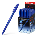 Ручка шариковая ErichKrause U-109 Original Stick&Grip 1.0, Ultra Glide Technology, цвет чернил синий. 47608