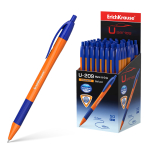 Ручка шариковая автоматическая ErichKrause U-209 Orange Matic&Grip 1.0, Ultra Glide Technology, цвет чернил синий. 47593