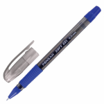 Ручка гелевая с грипом PENSAN "Soft Gel Fine", СИНЯЯ, игольчатый узел 0,5 мм, линия 0,4 мм, 2420/12. 143391