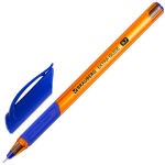 Ручка шариковая масляная BRAUBERG "Extra Glide GT Tone Orange", СИНЯЯ, узел 0,7 мм, линия письма 0,35 мм. 142923