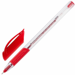 Ручка шариковая масляная BRAUBERG "Extra Glide GT", КРАСНАЯ, трехгранная, узел 0,7 мм, линия письма 0,35 мм. 142920
