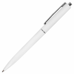 Ручка шариковая автоматическая BRAUBERG X17 WHITE, СИНЯЯ, корпус белый, стандартный узел 0,7 мм, линия письма 0,5 мм. 144156