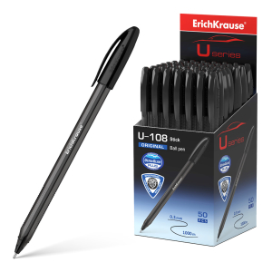 Ручка шариковая ErichKrause U-108 Original Stick 1.0, Ultra Glide Technology, цвет чернил черный. 47596 ― Кнопкару. Саранск