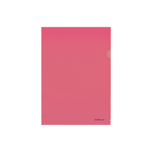 Папка-уголок пластиковая ErichKrause Glossy Classic, A4, полупрозрачный, красный. 50152 ― Кнопкару. Саранск