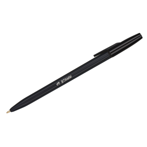 Ручка шариковая СТАММ "049" черная, 1,0мм, черный корпус. РШ04, 323258 ― Кнопкару. Саранск