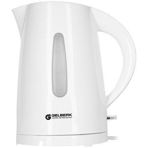Чайник электрический Gelberk GL-460, 1,7л, 1850Вт, пластик, белый. 311331 ― Кнопкару. Саранск