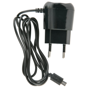 Зарядное устройство сетевое (220 В) RED LINE TCP-1A, кабель micro USB 1 м, выходной ток 1 А, черное, УТ000010348. 453433 ― Кнопкару. Саранск