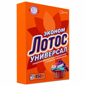 Стиральный порошок универсальный 450 г, ЛОТОС. 600638 ― Кнопкару. Саранск