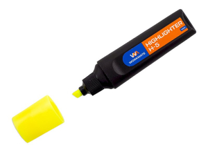 Текстовыделитель Workmate H-5, 1-4 мм, жёлтый. 15-6711 ― Кнопкару. Саранск