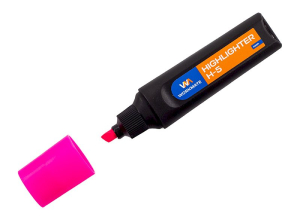 Текстовыделитель Workmate H-5, 1-4 мм, розовый. 15-6715 ― Кнопкару. Саранск