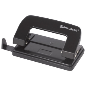 Дырокол металлический BRAUBERG "Classic", до 10 листов, черный. 222548 ― Кнопкару. Саранск