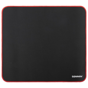 Коврик компьютерный для мыши большой SONNEN "CYBER OUTLAW", ткань + резина, 400х355х3 мм. 513616 ― Кнопкару. Саранск
