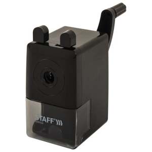 Точилка механическая STAFF "EVERYDAY" MS-796, корпус черный. 229796 ― Кнопкару. Саранск