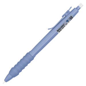 Ручка шариковая автоматическая BRAUBERG "MAXI SPONGE", мягкий грип, СИНЯЯ, пишущий узел 0,5 мм, линия письма 0,35 мм. 144471 ― Кнопкару. Саранск