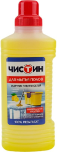 Средство для мытья пола и других твердых поверхностей 1 кг, ЧИСТИН "Лимон", 563764 ― Кнопкару. Саранск