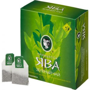 Чай Принцесса Ява, зеленый, 100 пакетиков по 2г. 0880-18, 243346 ― Кнопкару. Саранск