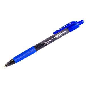 Ручка шариковая автоматическая Berlingo "Classic Pro" синяя, 0,7мм, грип. CBm_70922, 223693 ― Кнопкару. Саранск