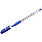 Ручка шариковая синяя 0,7мм Berlingo "Triangle 110", грип. Арт. CBp_07110