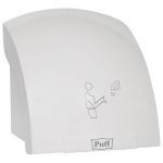 Сушилка для рук PUFF-8820, 2000 Вт, пластик, белая, 1401.308. 600797