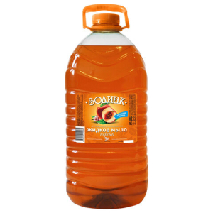 Мыло жидкое 5 л, ЗОДИАК "Персик", ПЭТ, 10285. 603688 ― Кнопкару. Саранск