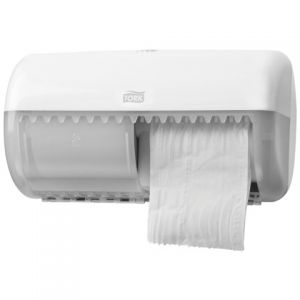 Диспенсер для туалетной бумаги TORK (Система T4) Elevation, белый. Арт. 557000 ― Кнопкару. Саранск