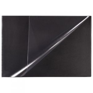 Коврик-подкладка настольный для письма (590х380 мм), с прозрачным карманом, черный, BRAUBERG. 236774 ― Кнопкару. Саранск