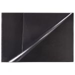 Коврик-подкладка настольный для письма (590х380 мм), с прозрачным карманом, черный, BRAUBERG. 236774