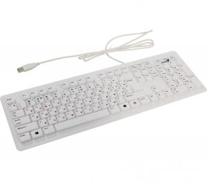 Клавиатура проводная Genius SlimStar 126, USB, RU* ― Кнопкару. Саранск