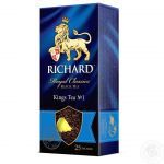 Чай Richard (Ричард) "King's Tea №1", черный, ароматизированный, 25 пак.