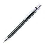 Ручка подарочная шариковая PIERRE CARDIN "Actuel", корпус черный, алюминий, хром, синяя. 142424