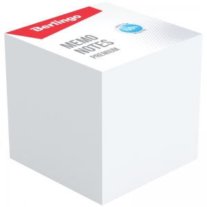 Блок для записи Berlingo "Premium" 9*9*9см, белый, 100% белизна. ZP8600, 290211 ― Кнопкару. Саранск