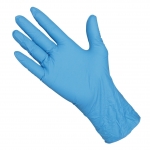 Перчатки нитриловые синие, размер ХL,100 пар (200шт.). Арт.16858