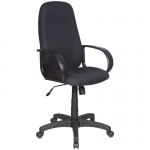 Кресло руководителя Бюрократ CH-808AXSN/#B, PL, ткань черная 3C11. 840843,288826